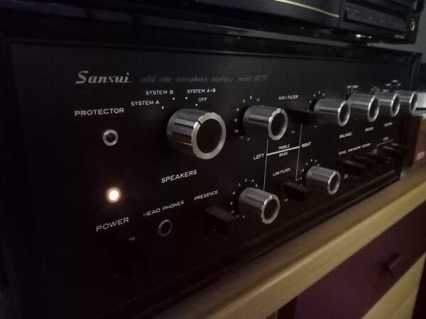 Sansui AU-777 anno 1969