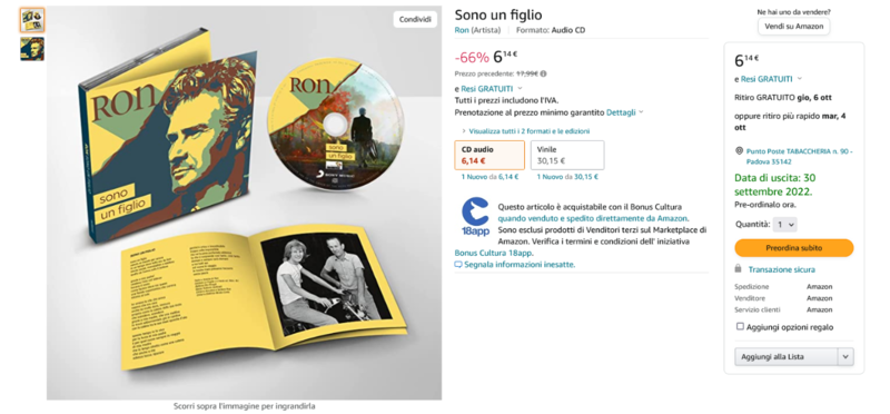 Screenshot 2022-09-12 at 18-13-52 Sono un figlio Ron Amazon.it CD e Vinili}.png