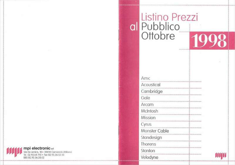 Listino Prezzi 1998 Monster Cable by MPI Electronic_1.JPG