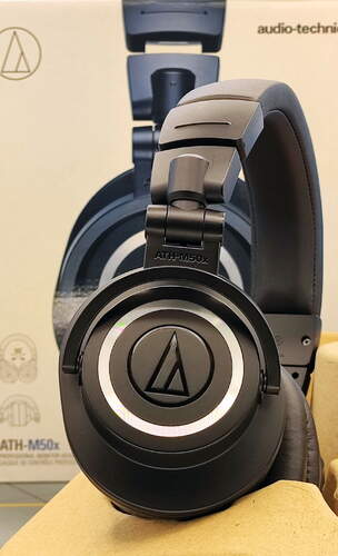 Maggiori informazioni su "Cuffie Monitor Professionali Audio-Technica ATH M50x (renewed)"
