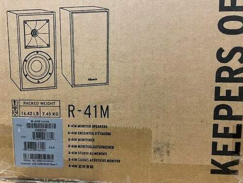 Maggiori informazioni su "Klipsch R-41M monitor speakers"