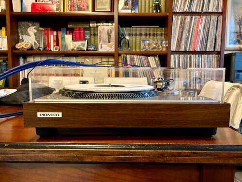 Maggiori informazioni su "Pioneer PL-530 giradischi trazione diretta vintage"