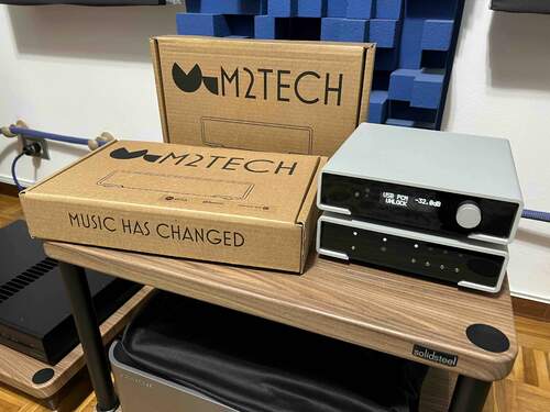 Maggiori informazioni su "Dac M2Tech Young dsd con alimentatore"
