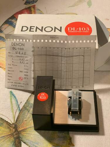 Maggiori informazioni su "[MI] Vendo Denon DL103"