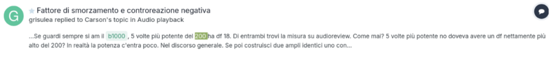 Screenshot 2024-11-26 at 12-05-31 Showing results for 'b1000' in content posted in Fattore di smorzamento e controreazione negativa. - Melius Club.png