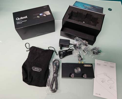 Maggiori informazioni su "Dac Chord Qutest"