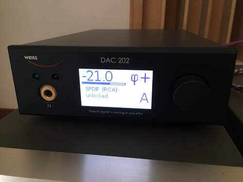 Maggiori informazioni su "[RM] Weiss dac 202"