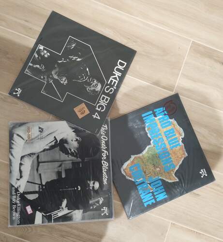 Maggiori informazioni su "LP Pablo Edition "Duke's Big 4", "John Coltrane ‎Afro Blue Impressions", "Duke Ellington & Ray Brown ‎This One's For Blanton""