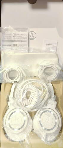 Maggiori informazioni su "Cuffie Audio-Technica M50xWH"