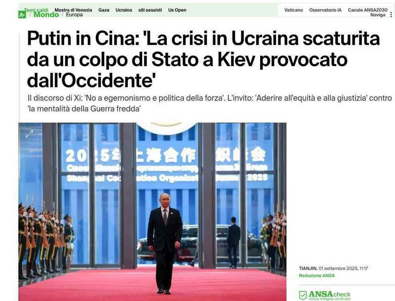 Screenshot 2025-09-01 at 13-20-09 Putin in Cina 'La crisi in Ucraina scaturita da un colpo di Stato a Kiev provocato dall'Occidente' - Europa - Ansa.it.jpg