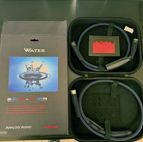 Maggiori informazioni su "Cavo AudioQuest Water xlr"