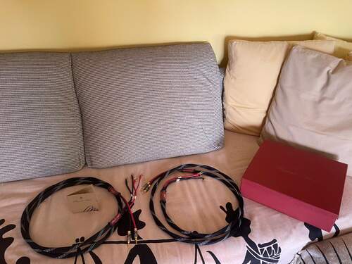 Maggiori informazioni su "Cavi potenza Megaride Oscar Biwire"