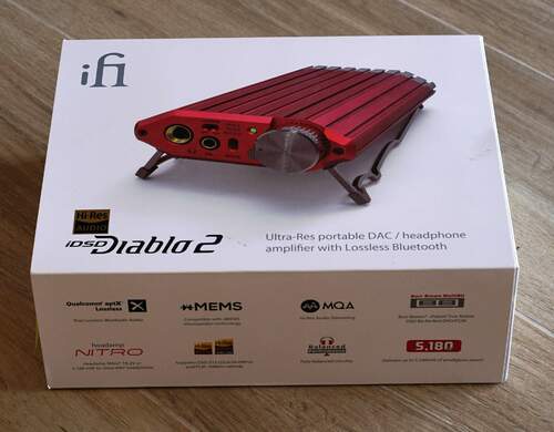 Maggiori informazioni su "iFi iDSD Diablo 2 dac amplificatore portatile"