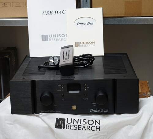 Maggiori informazioni su "Amplificatore integrato Unison Research Unico Due"