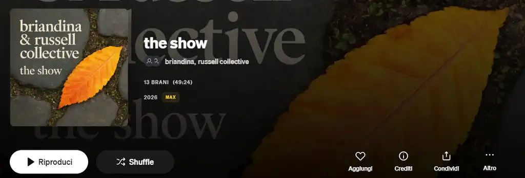 Vi presento il mio album: "the show"