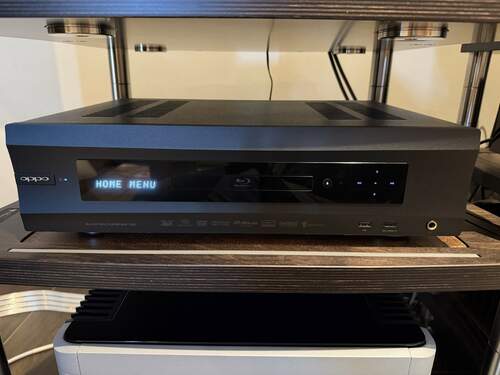 Maggiori informazioni su "Lettore cd/blu ray Oppo 105 D"