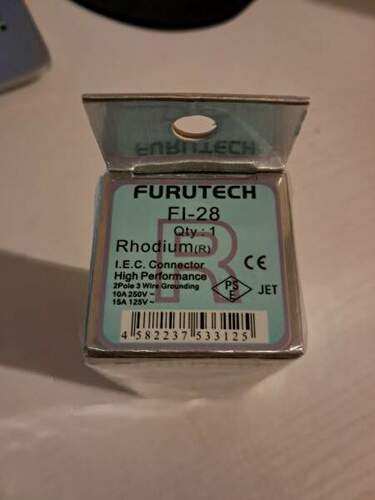 Maggiori informazioni su "Furutech FI-28R, connettore IEC"