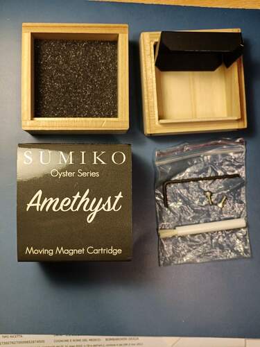 Maggiori informazioni su "Sumiko Amethyst testina mm"