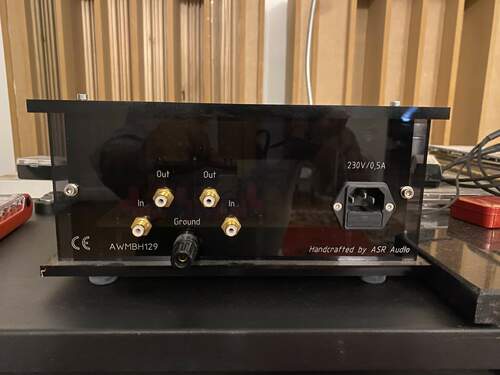 Maggiori informazioni su "Asr Mini Basis Exclusive HV pre phono mm/mc"